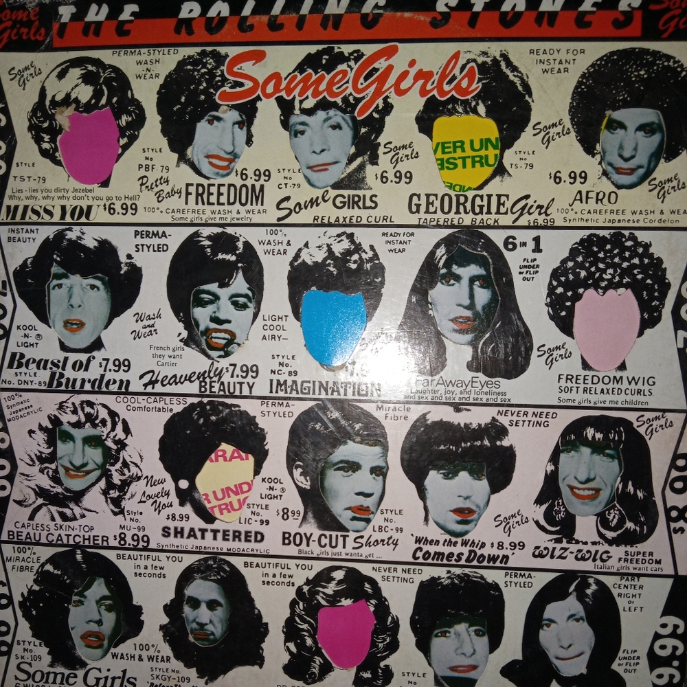 Rolling stones. Some girls
